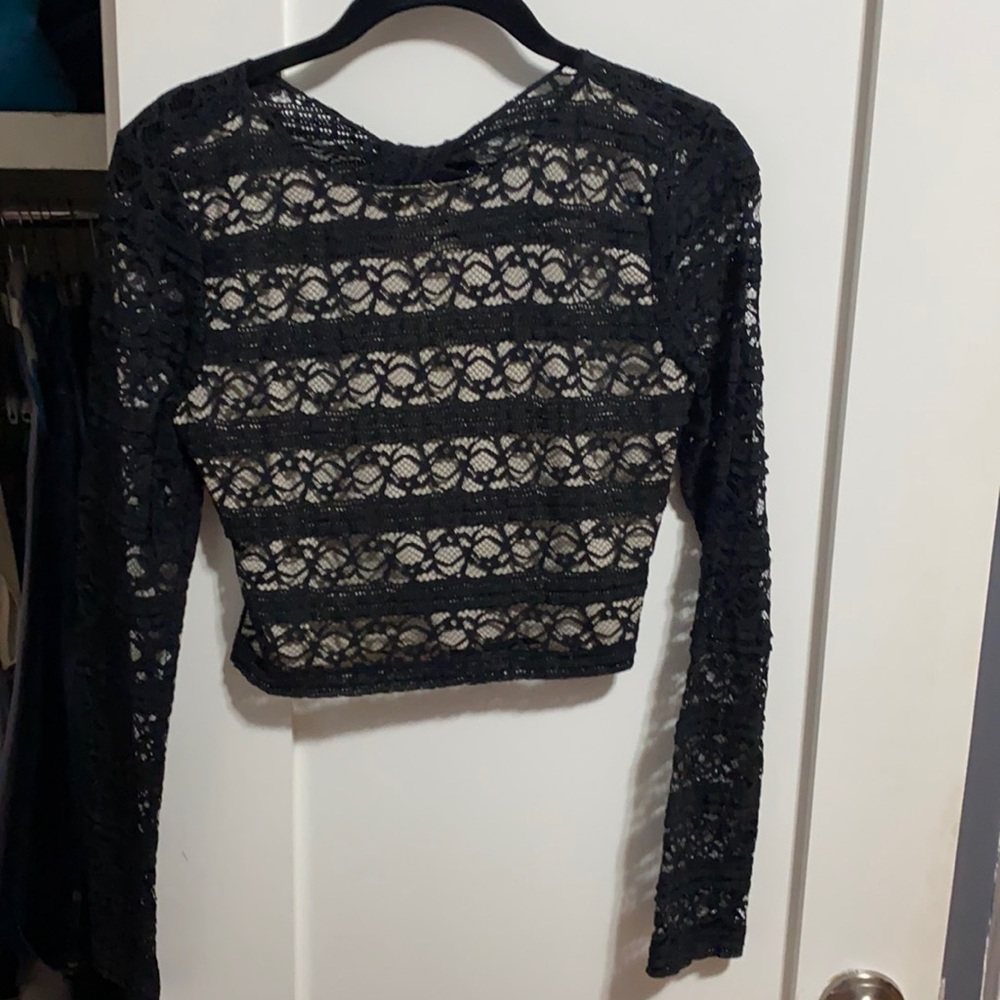 Alice and Olivia crop top